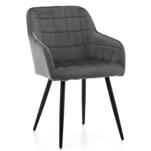 Krzesło ORTE szary welur