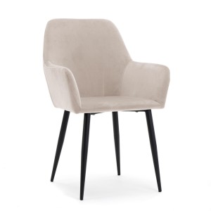 krzesło IVO beżowy welur