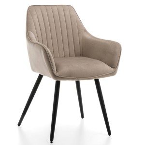 Krzesło PASSO ciemnobeżowe