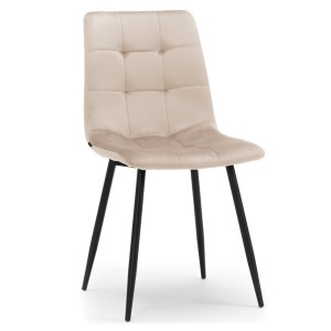 krzesło PARMA beżowy welur
