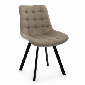 krzesło TORI ciemnobeżowe