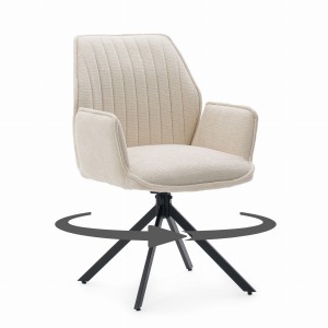 krzesło MERANO obrotowe kremowy