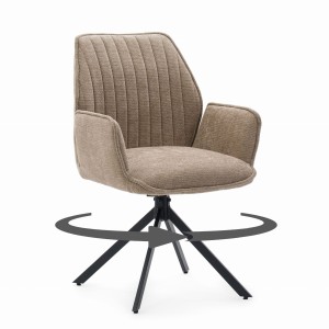 krzesło MERANO obrotowe beżowy