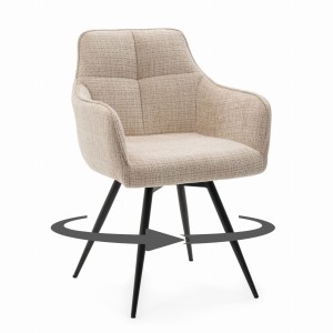 krzesło QUATTRO obrotowe jasnobeżowy