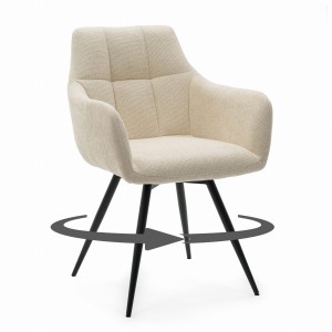 krzesło LUGANO obrotowe kremowy