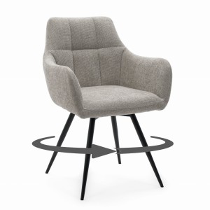 krzesło LUGANO obrotowe jasnoszary